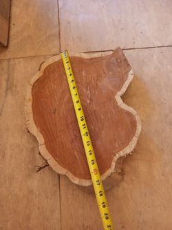 Cedar slices