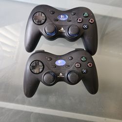 Logitech PS2 WIRELESS controllers