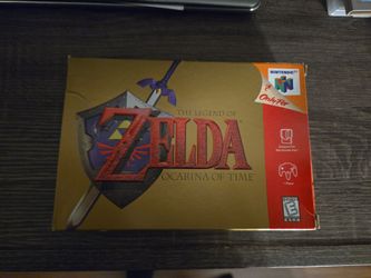 The Legend of Zelda Ocarina of Time Box only