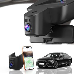Front 4K Dash Cam fit for Audi (Model A) 2019-2026