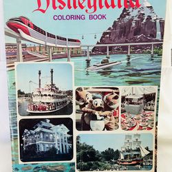 Vintage Disneyland Coloring Book