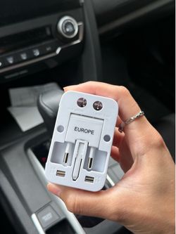 Samsonite Universal Worldwide Travel Power Adapter White