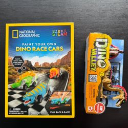 New Set Of Two Games Dinosaur Toys 