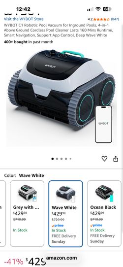 WYBOT C1  Pool Vacuum