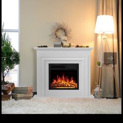 35.35 Electric Fireplace with Remote Control. New Still In Box