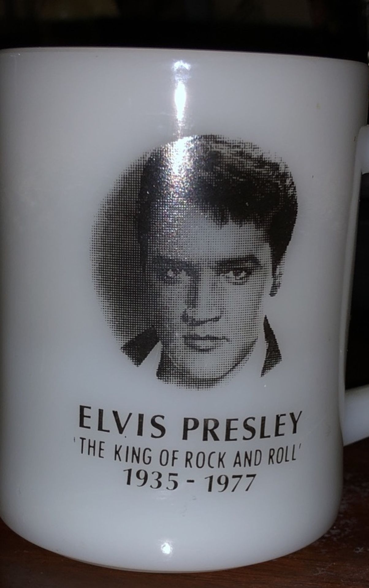 Vintage Elvis Presley Collectible Mug