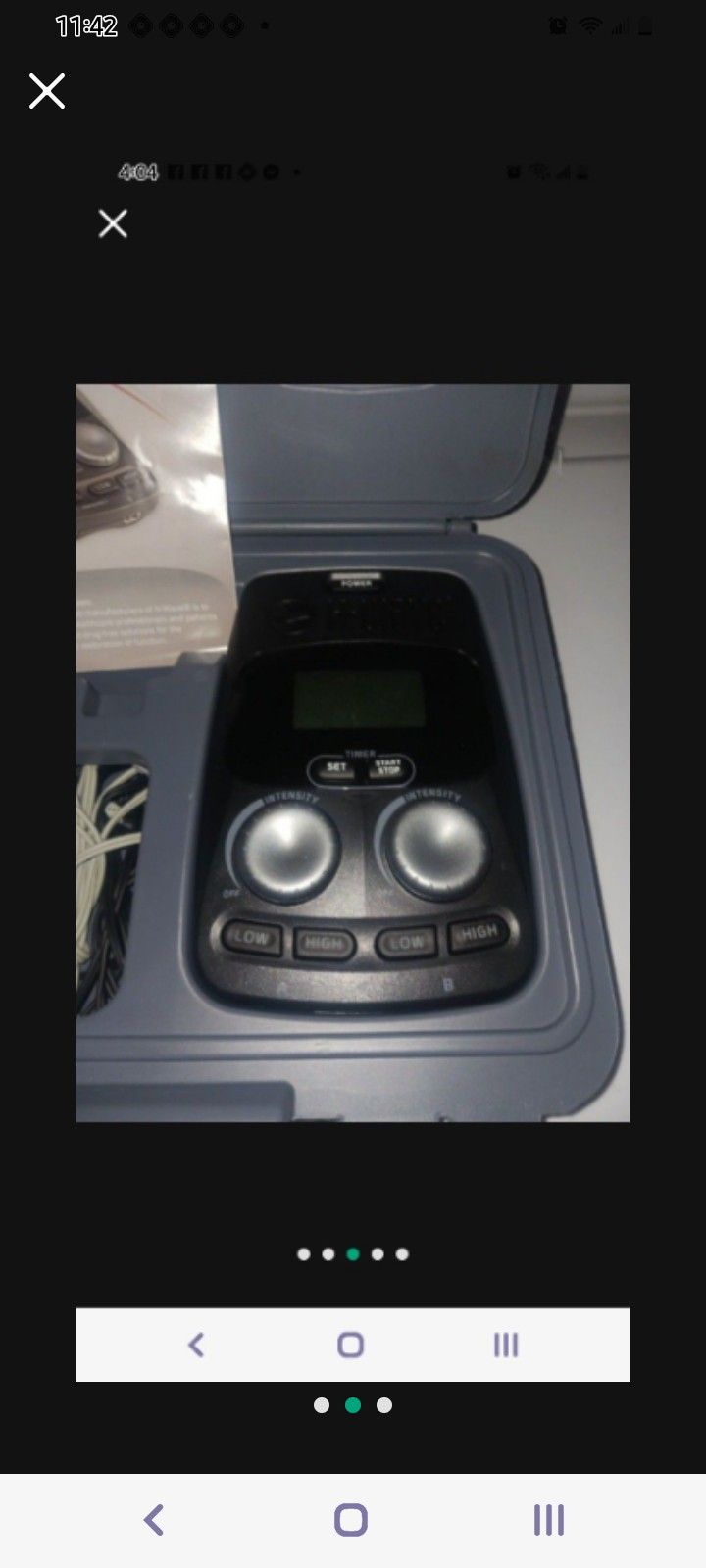 H Wave H2000 Electro Therapeutic Machine