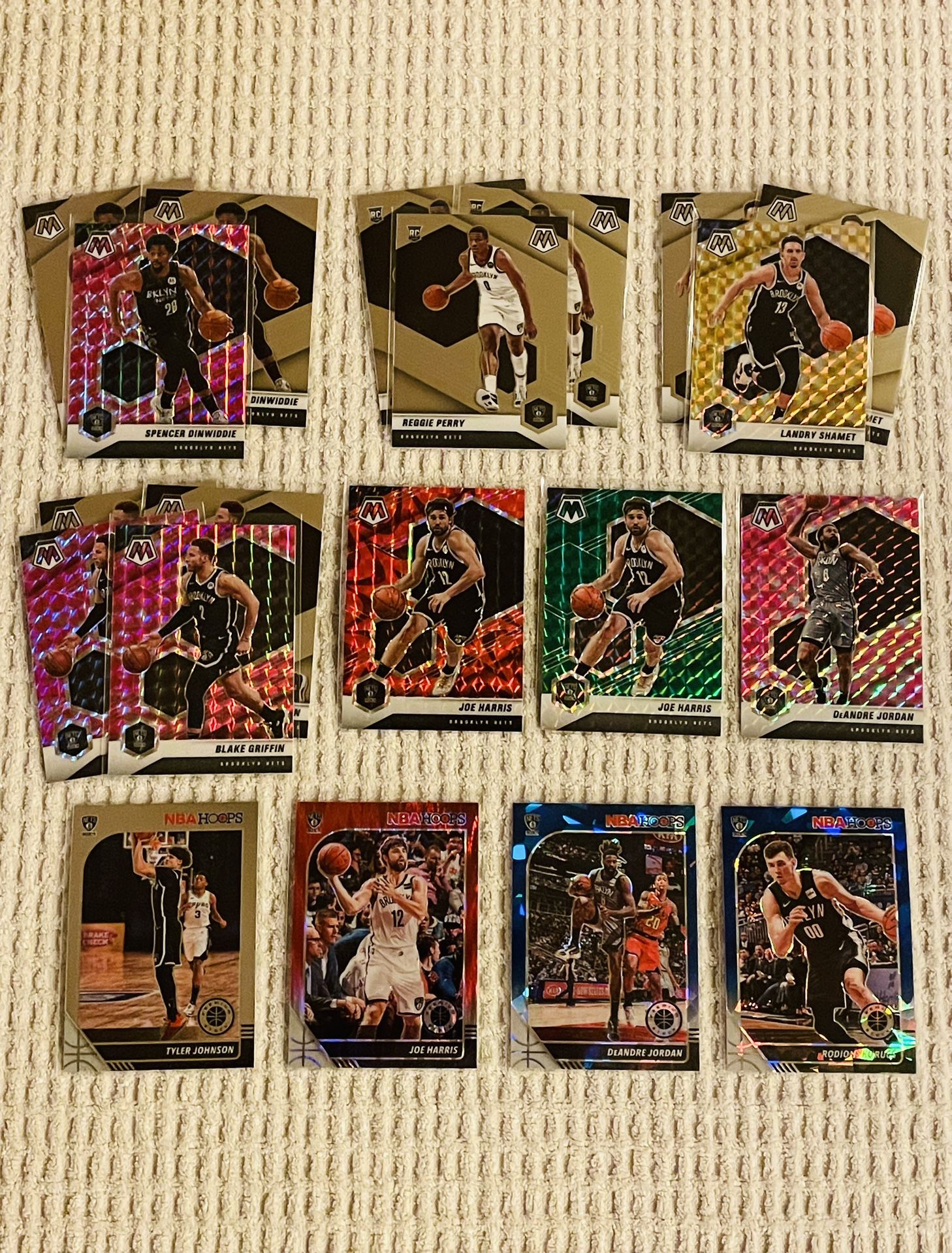 Brooklyn Nets 285 Card Basketball Lot! Rookies, Prizms, Parallels, Short Prints, Variations & More!