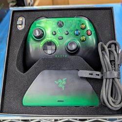 Lot Of Razer Xbox Controllers And Chargers