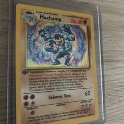 Machamp Pokémon Card