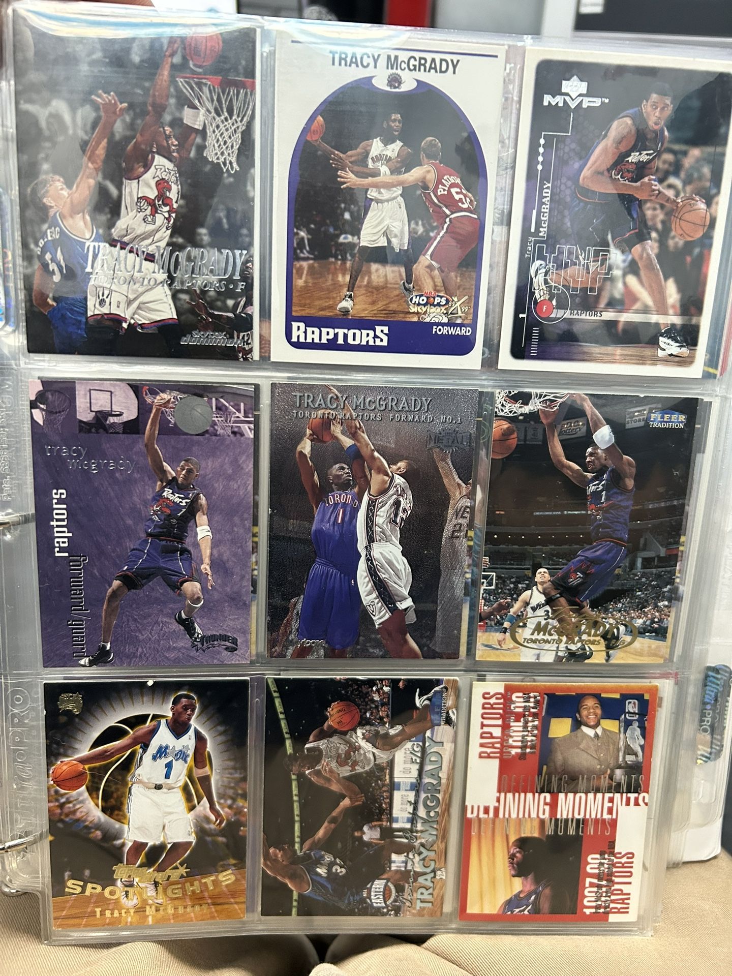 Tracy McGrady Basketball Card Lot Of 13 Cards 