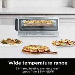 NINJA
18.55 Qt. Flip Toaster Oven & Air Fryer, 8-in-1 Functionality