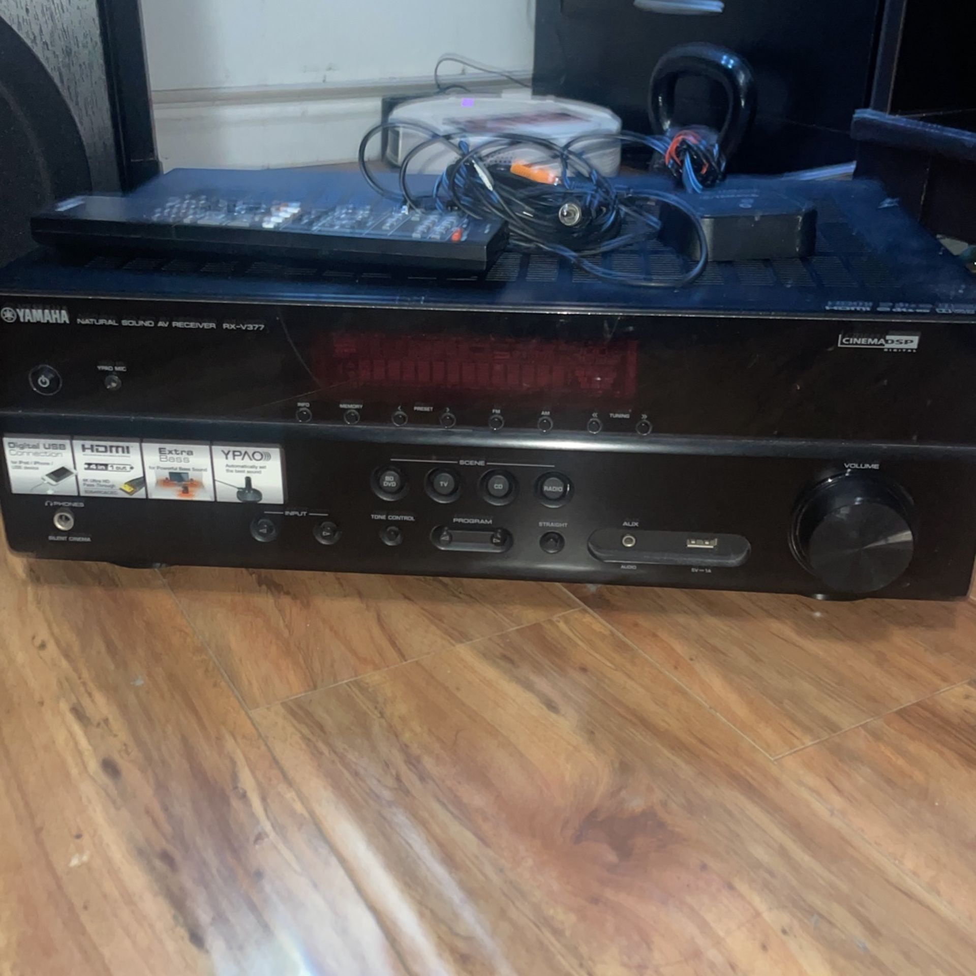 Yamaha AV receiver RX-V377