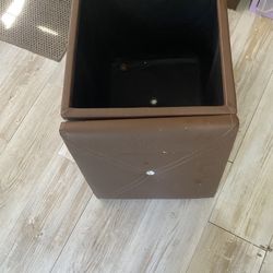 Otto man Chair With Cover,Brown,15”X15”inches,2pcs $10 each