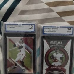 Graded Tom Brady Cards (4)
