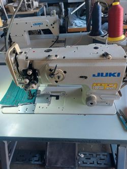 Juki Double Needle Walking Foot Industrial Sewing Machine