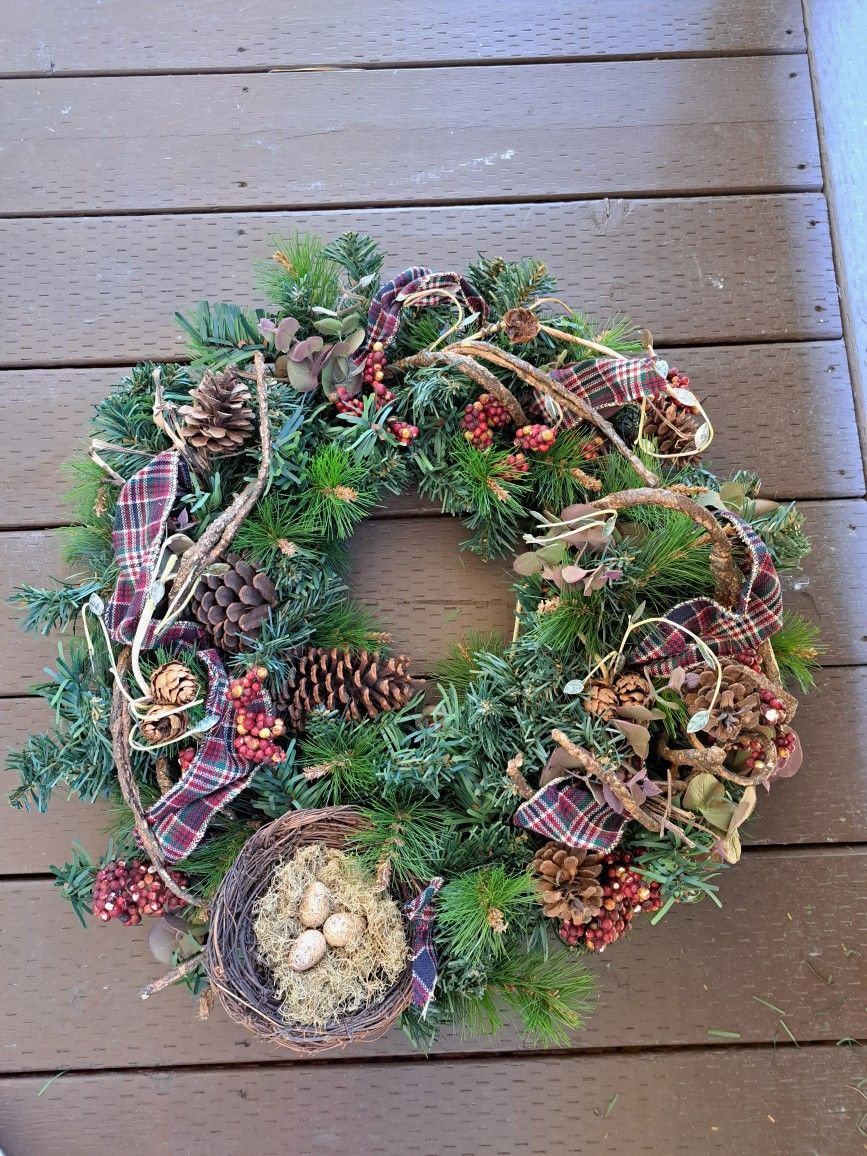 Christmas Wreath 25" Wide 