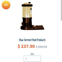 Blue Torrent BS PRC60 #60 Cartridge Filter with Base ONLY