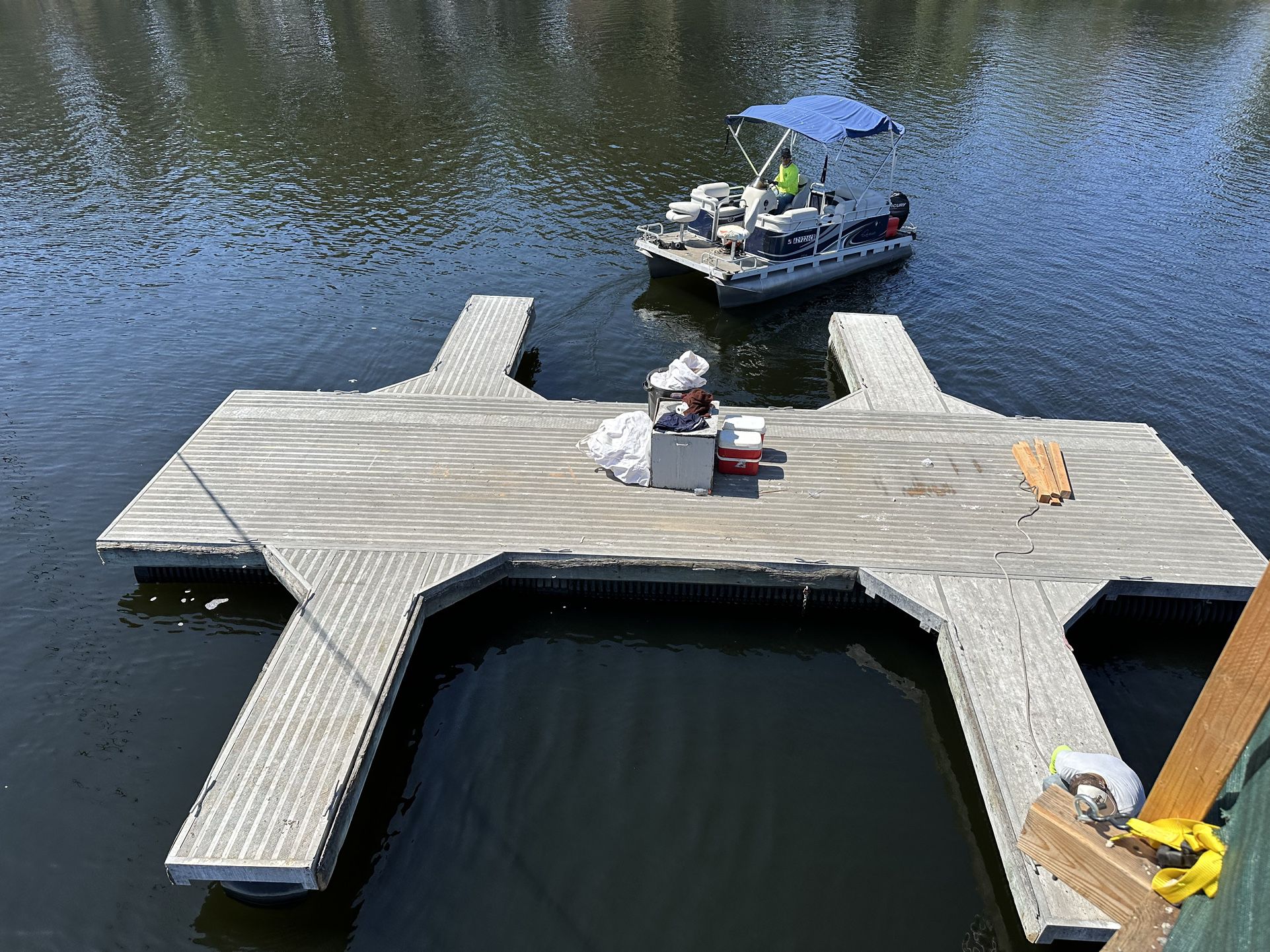 Aluminum Deck Marina Boat Dock 