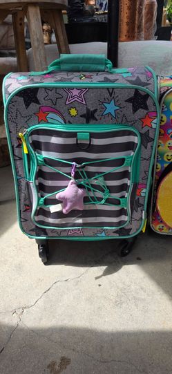 Girl small suitcase