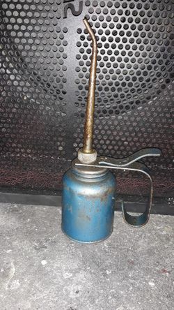 Vintage Metal Oil Canister