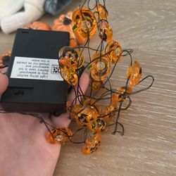 Pumpkin String Lights