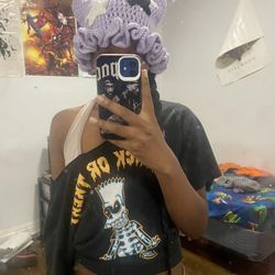 Crochet Ruffle Cat Beanie