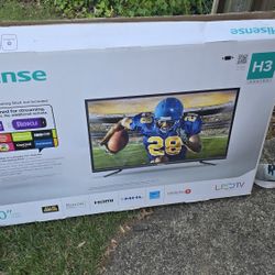 Hisense 40" TV.  H3 Series. Works Great! 