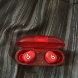 Beats Solo Buds Red New 