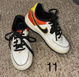 Orange & Black Nikes