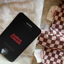 Womens Levi’s Checkered Sundress