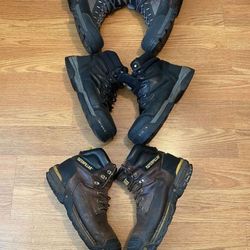 Good Brand Men’s used  Composite work Boots size 10 $50  each