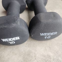 10 Pound Dumbell Set