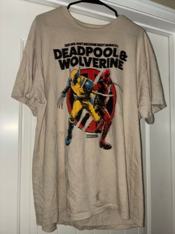 XL- Deadpool and Wolverine shirt