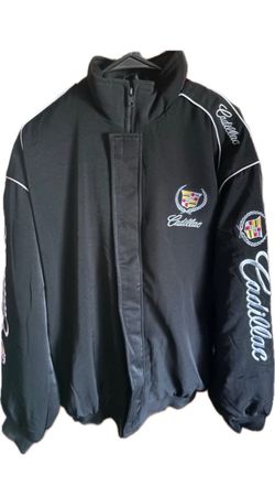 Cadillac Racing Jacket Black Embroidered