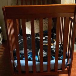 Crib And Changing Table