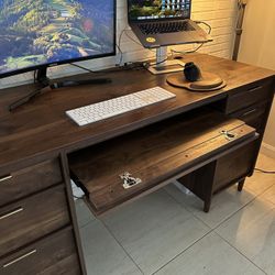 MUST GO! Home Office Setup, Desk, Printer Stand, Chair! 