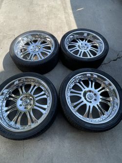 Asanti 24 Inch Wheels With Tires