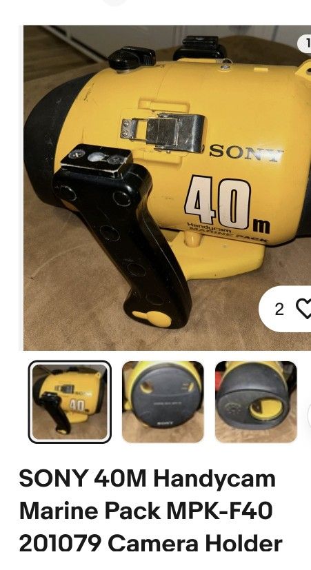 Sony Underwater Camera