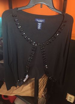 Sweater Nehru con pedrerÃa size Mediano