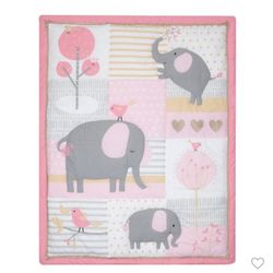 Elephant Crib Bedding Set
