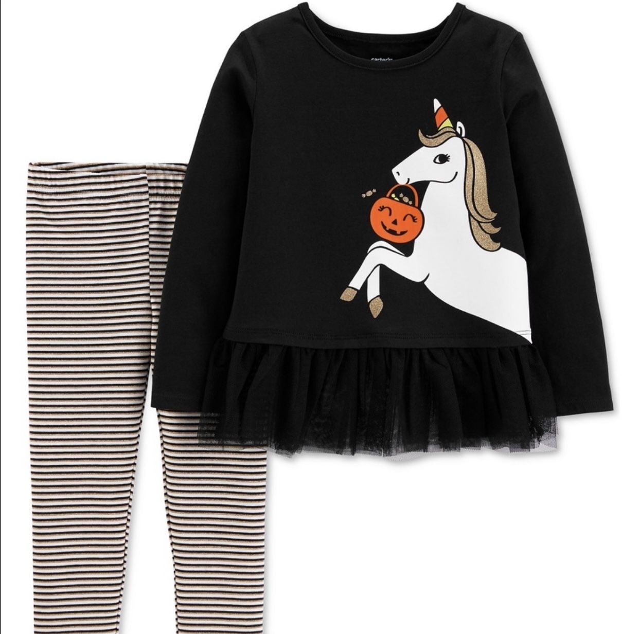 Carter’s Glow In The Dark 🦄  2-Piece Set —18-24 Months