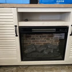 Fire Place Tv Stand