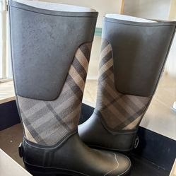Burberry 100% Authentic Rain boots 