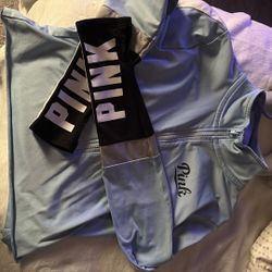 VS pink crop sweater