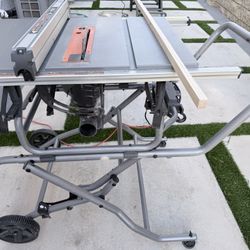 Ridgid Jobsite Pro Tablesaw Table Saw - Used 3 Times Home Projs