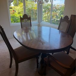 Dinning Table , Chairs , China Cabinet & Sideboard