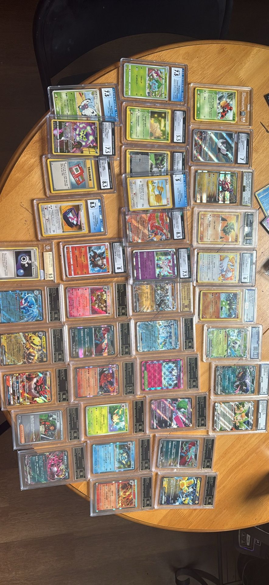 38 Graded Pokemon Cards