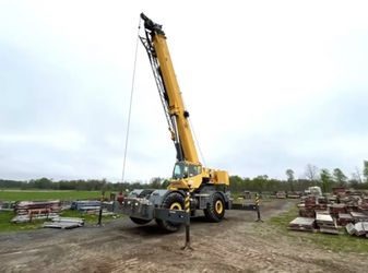 (ON SALE) 2007 Grove RT700E 60-Ton Rough Terrain Crane 150′ With Extension Boom