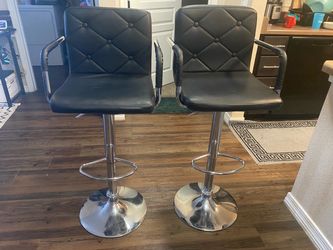 Hydraulic adjustable swivel Bar chairs